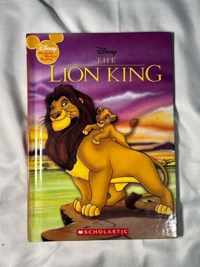 Disney Lion King Wonderful World of Reading Hardcover 2006 Vintage Book